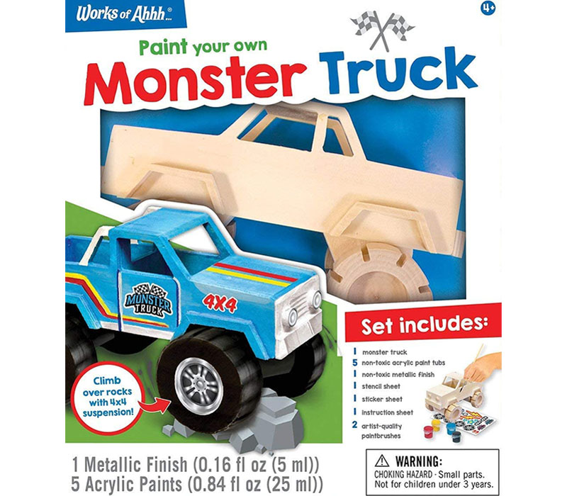 Masterpieces Paint Your Own Kit - Monster Truck