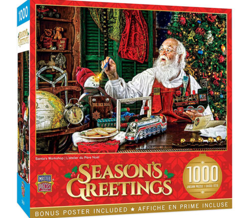Puzzle - Christmas Santas Workshop - 1000 Piece