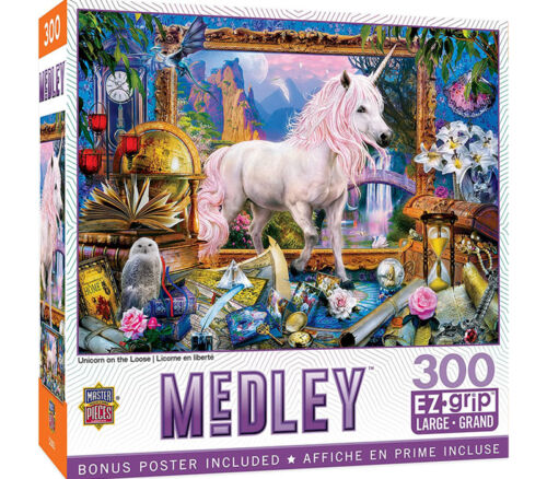 Puzzle - Medley Unicorn on the Loose - 300 Piece