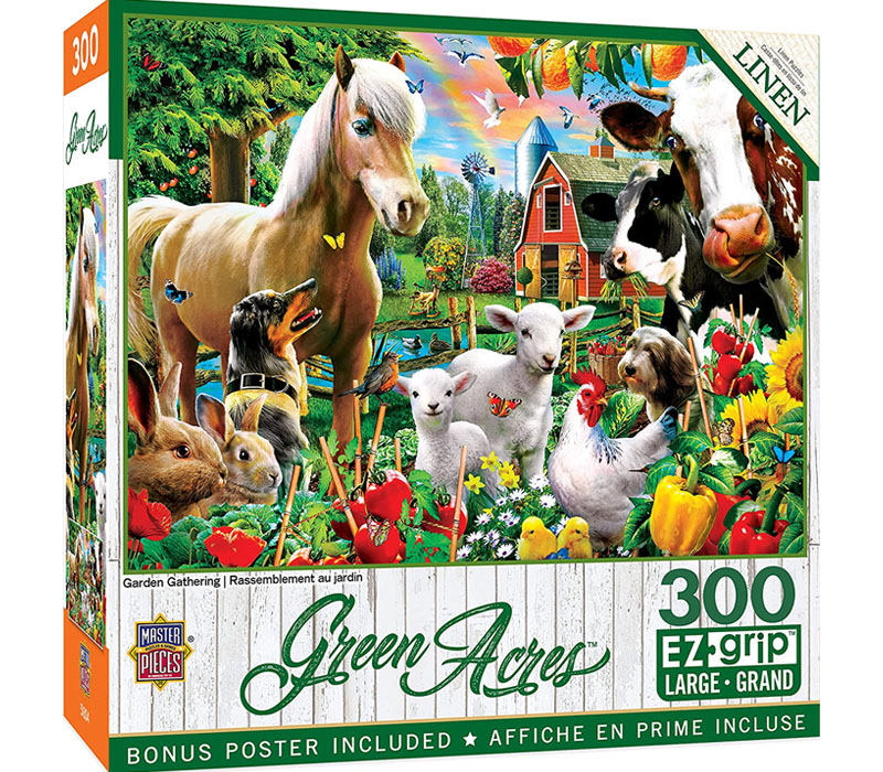 Puzzle - Green Acres Garden Gathering - 300 Piece