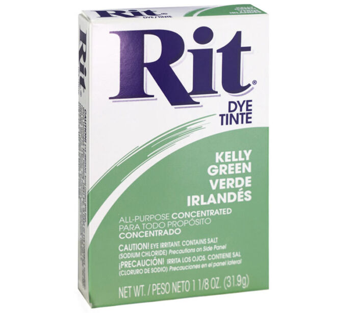 Rit Dye - Powder 1-1/8-ounce Kelly Green