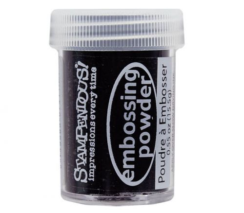 Stampendous - Embossing Powder 1/25-ounce Detail Black