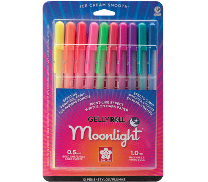 Gelly Roll Moonlight Pen Set - 10 Piece