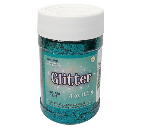 Sulyn Glitter - 4-ounce Jar - Turquoise