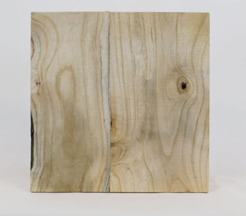 SPC Wood Plaque Board - Wood Burn Finish - Square