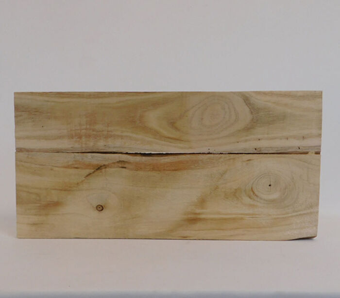 SPC Wood Plaque Board - Wood Burn Finish - Rectangle