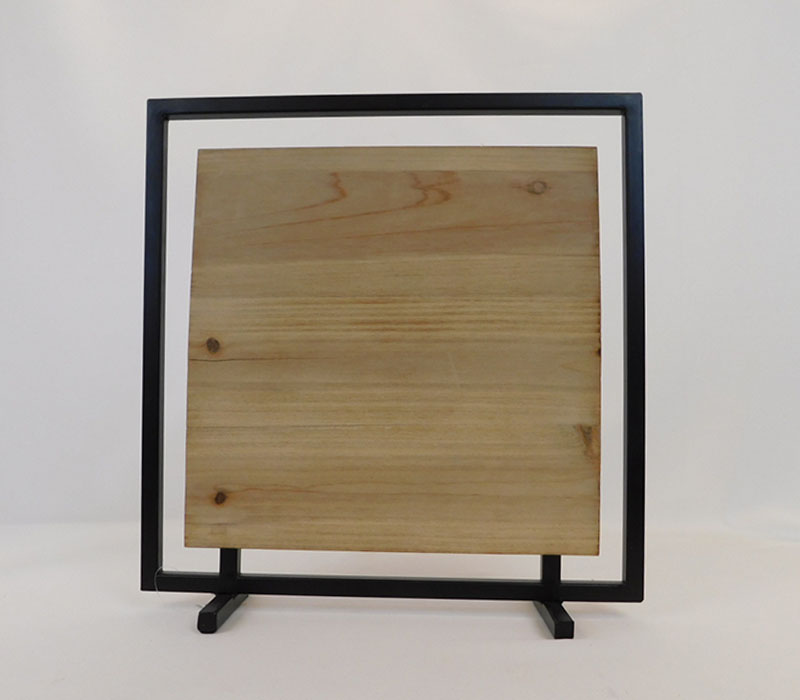 SPC Black Metal Tabletop Frame - Square