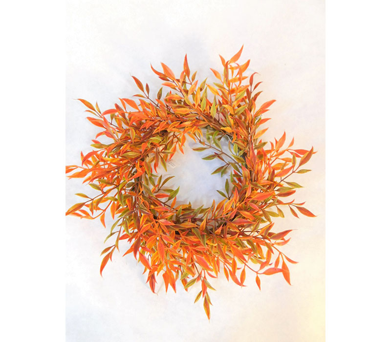 Wreath - Willow Leaf - 15-inch