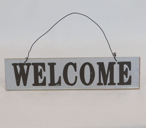 SPC Wood Sign with Metal Welcome Overlay