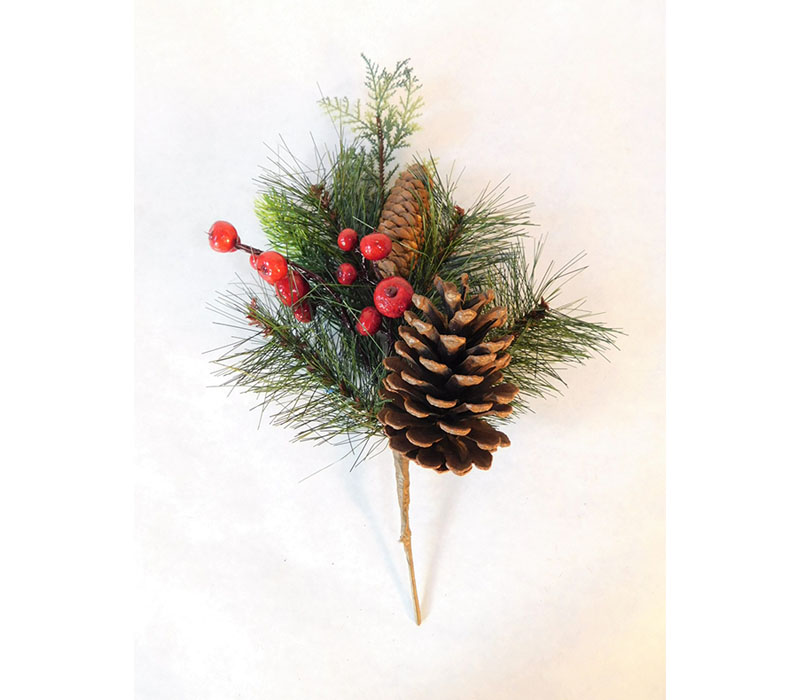 Pick - Pine with Pinecones and Pomegranates -