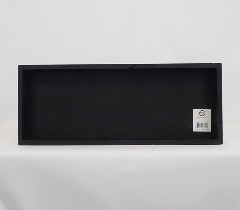 SPC Black Wood Shadow Box - Large - Rectangle