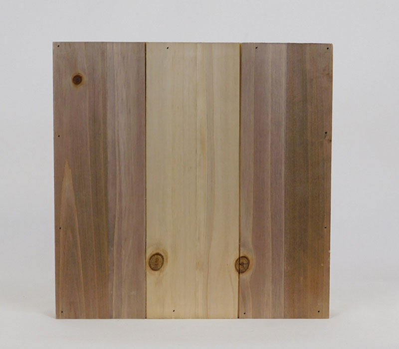 SPC Natural Wood Slat Board - Square