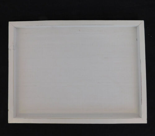 SPC White Frame With White Slat Board Center