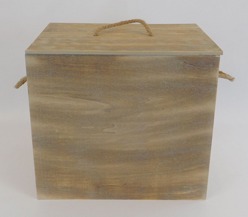 SPC Torched Wood Box - Large