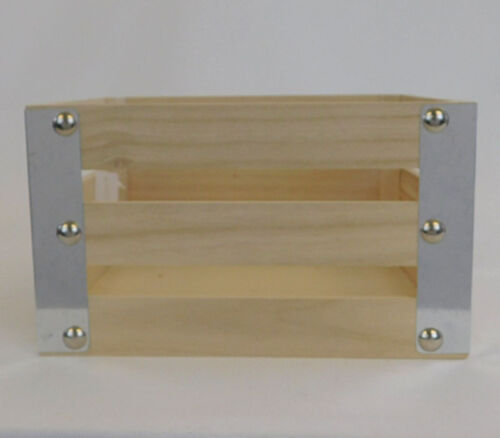 SPC Slat Crate with Nail Head Edges - Small
