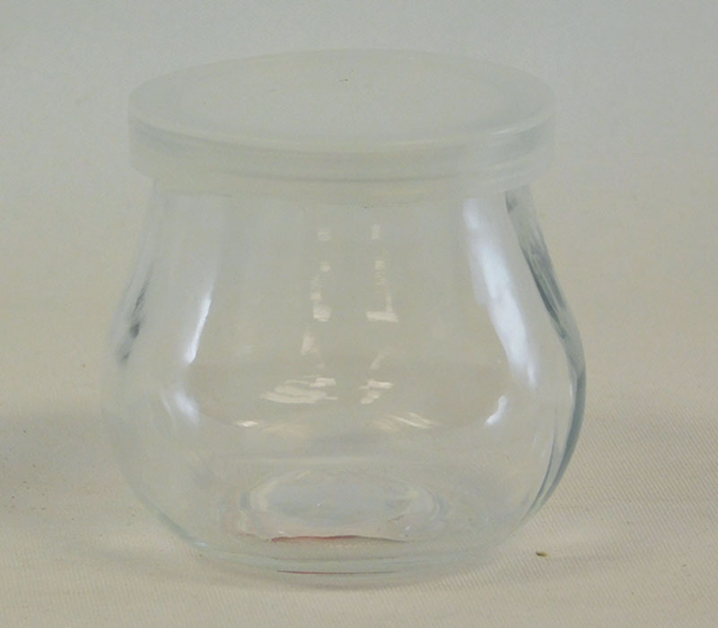 SPC Hour Glass Jar With Plastic Lid