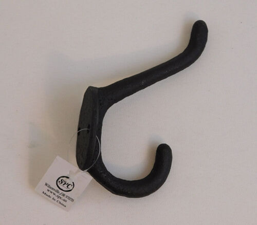 SPC Classic Iron Double Hook - Black