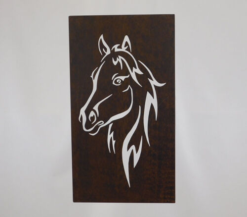 SPC Brown Metal Horse Head - Copper Finish