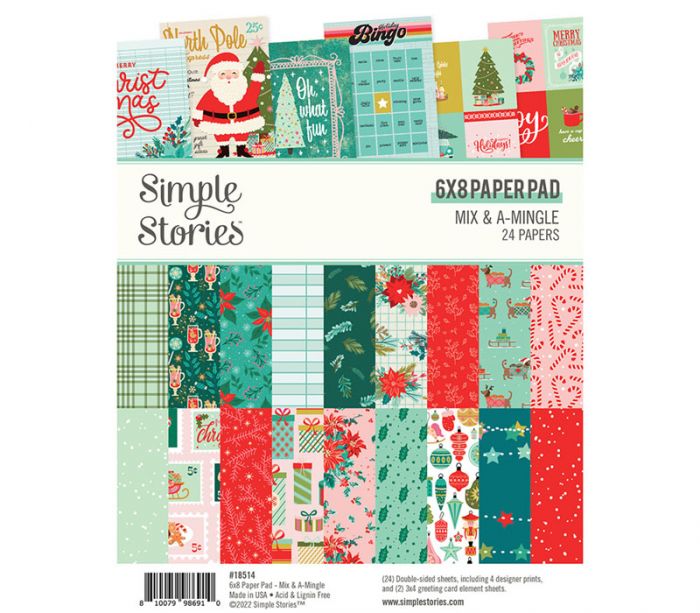 Simple Stories Pad - Mix and A-Mingle