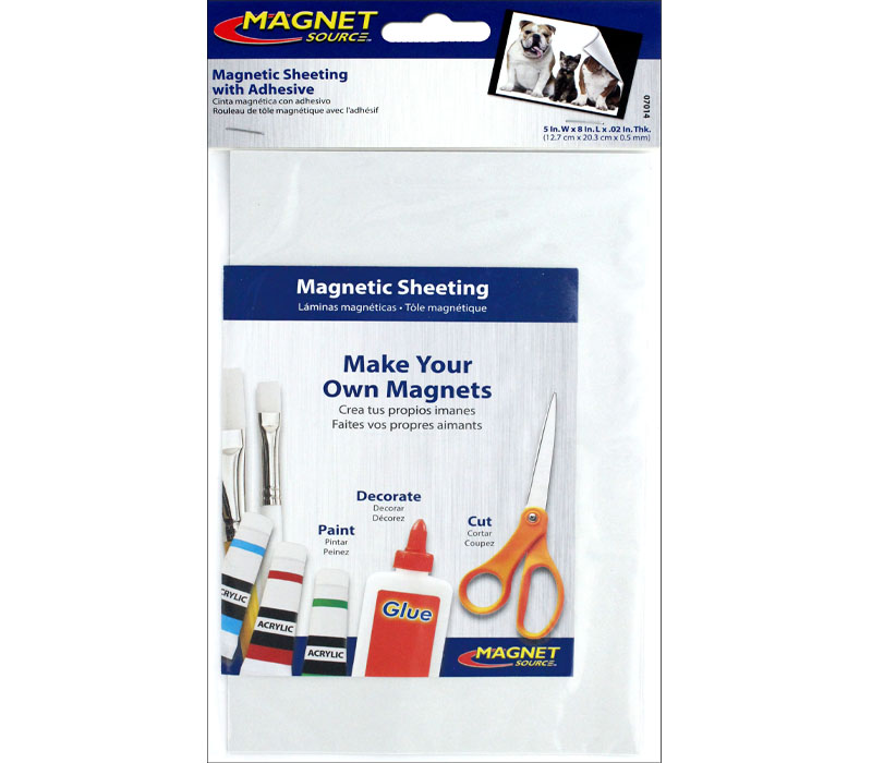 The Magnet Source Magnet Sheet - 5-inch x 8-inch