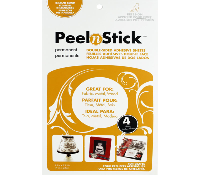 Therm O Web Peel n Stick General Craft - 5-1/2-inch x 8-3/4-inch - 4 Piece