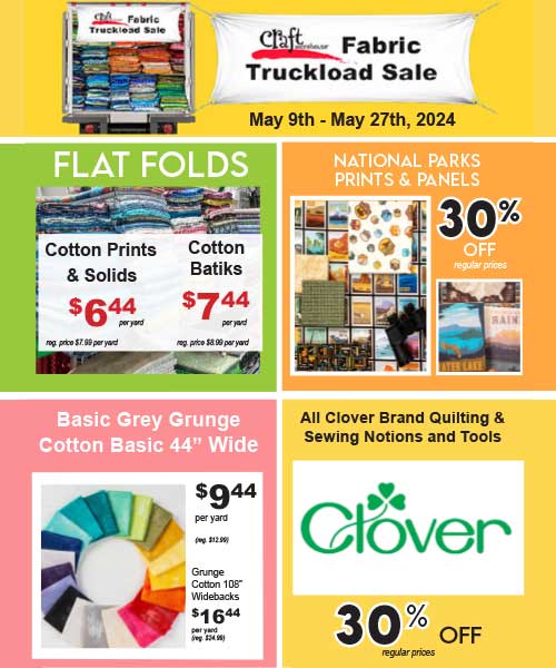 Craft Warehouse Fabric Truckload Sale May 2024 price reveal