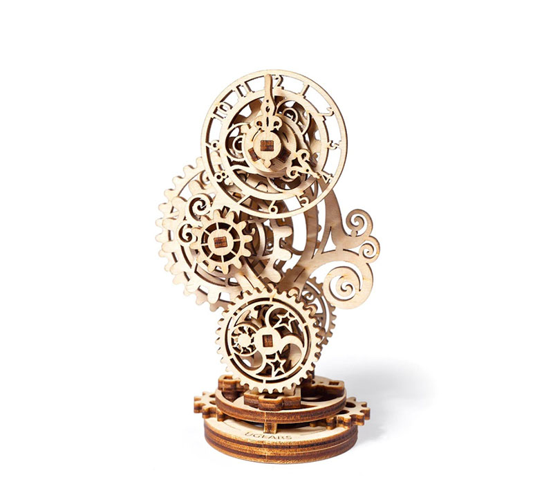 Ugears Wooden Puzzle - Steampunk Clock