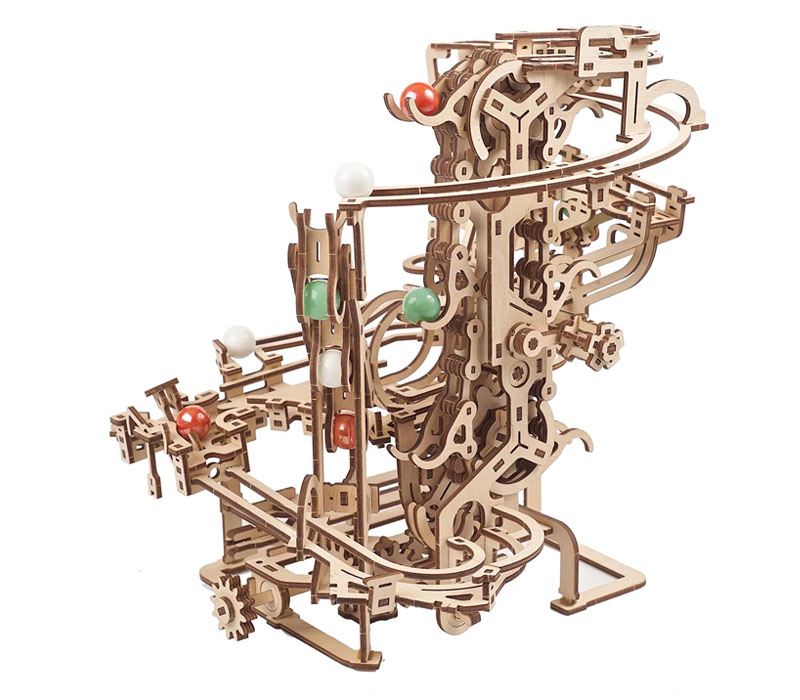 Ugears Wooden Puzzle - Marble Run Cahin