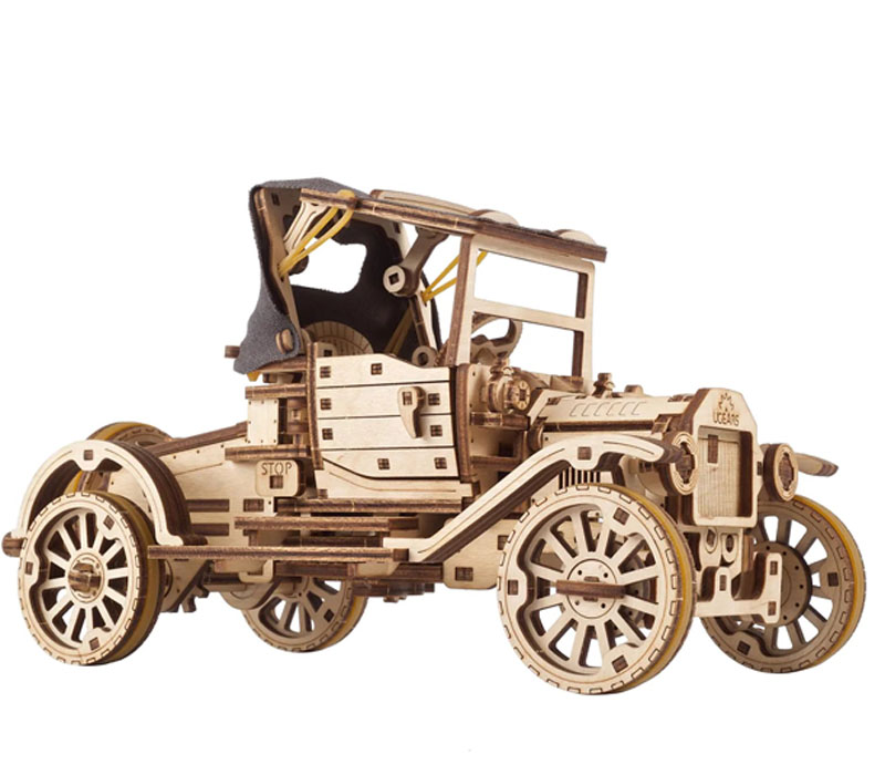 Ugears Wooden Puzzle - Retro Car Ugr-T