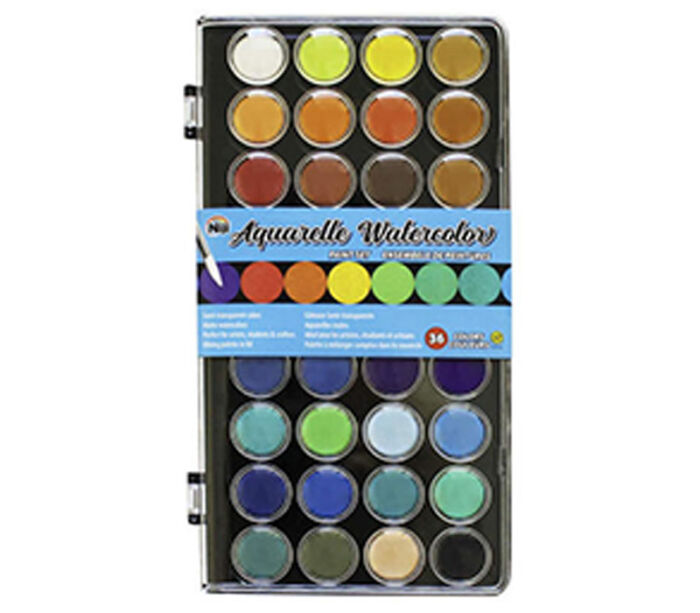 Yasutomo Niji Aquarelle Watercolor - 36 Piece