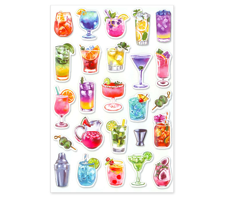 MultiCraft 3D Sticker - Cocktail Anyone