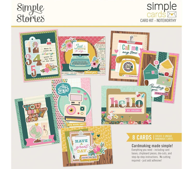 Simple Stories Simple Cards Kit - Noteworthy