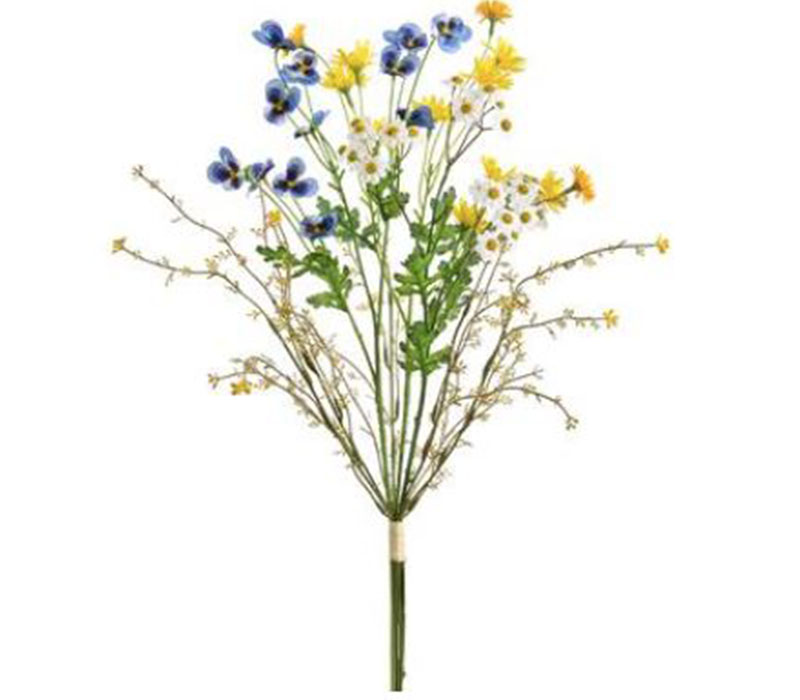 Daisy and Pansy Bouquet - 22-inch