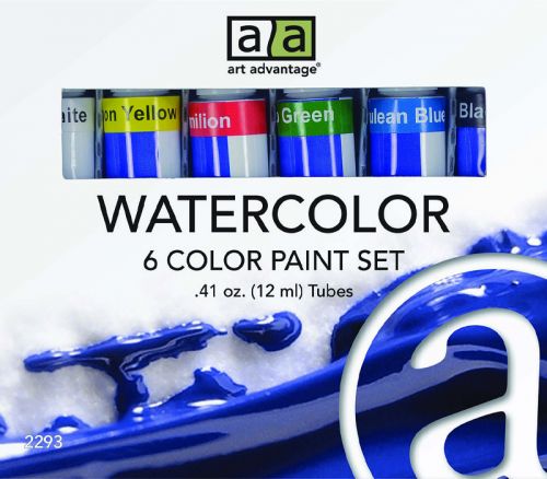 Art Advantage - Paint Set 12ml Watercolor 6 Color