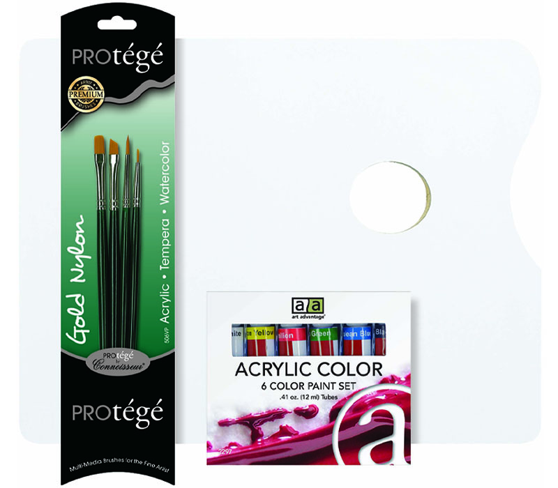 Art Advantage Paint Set - Acrylic Value Pack