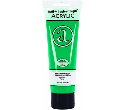 Art Advantage - Acrylic Paint 4-ounce Phthalo Green