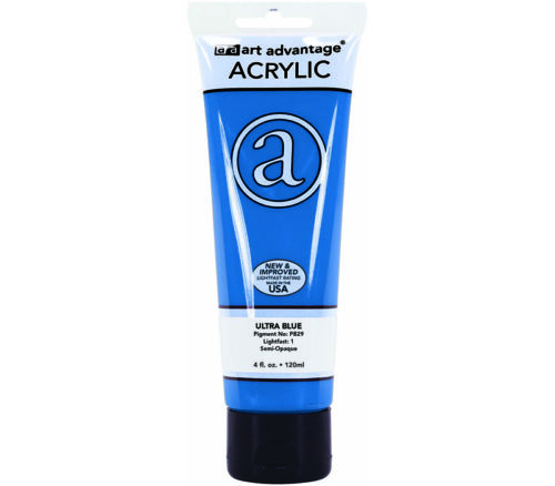 Art Advantage - Acrylic Paint 4-ounce Ultra Blue