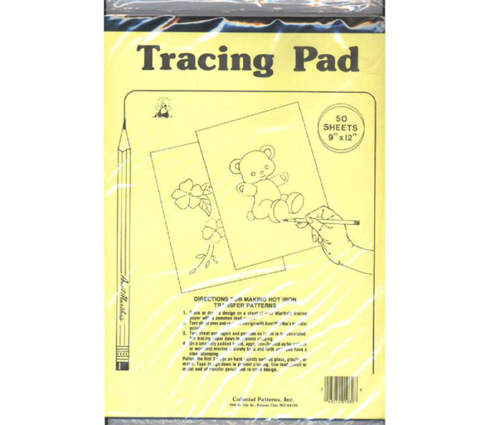 Aunt Martha's - Tracing Paper 9-inch x 12-inch 50 piece Pad Package