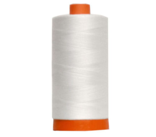 Aurifil - Cotton Thread Mako 50wt 1300m Natural White
