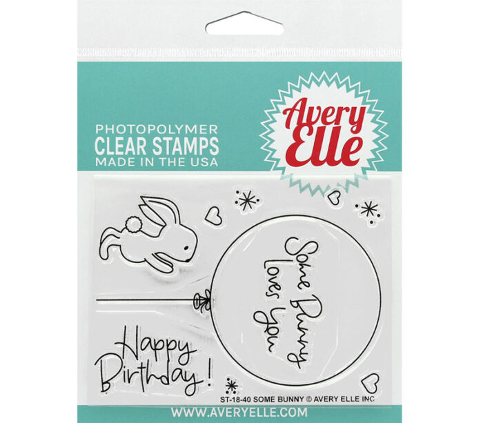 Avery - Elle Clear Stamp Some Bunny