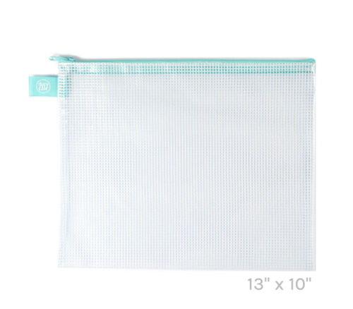 Avery Elle Zippered Mesh Bag - Large