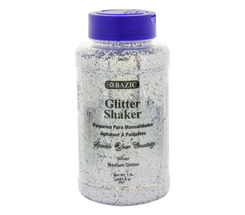Bazic Glitter - Silver - 1-Pound