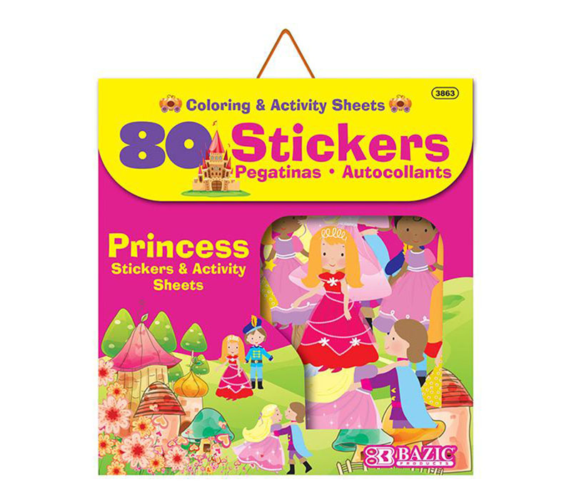 Bazic Princess Series Stickers