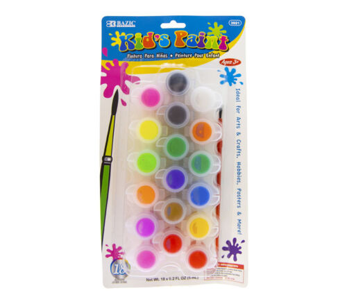 Bazic Paint Pots - 18 Color