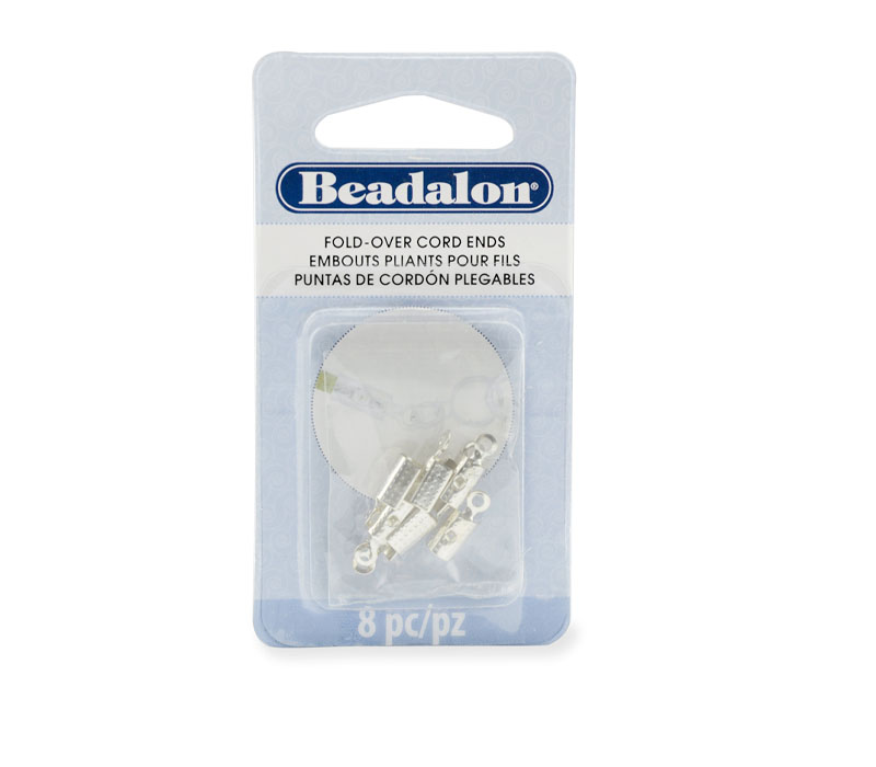 Beadalon 6mm Crimp Cover - Silver