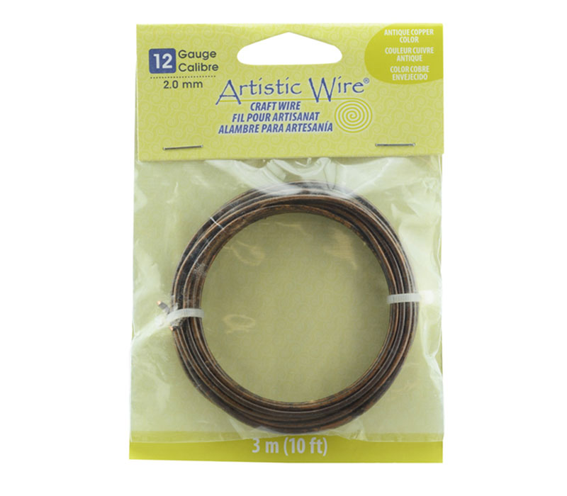 Artistic Wire Aluminum Craft Wire - 12 Gauge - Gold
