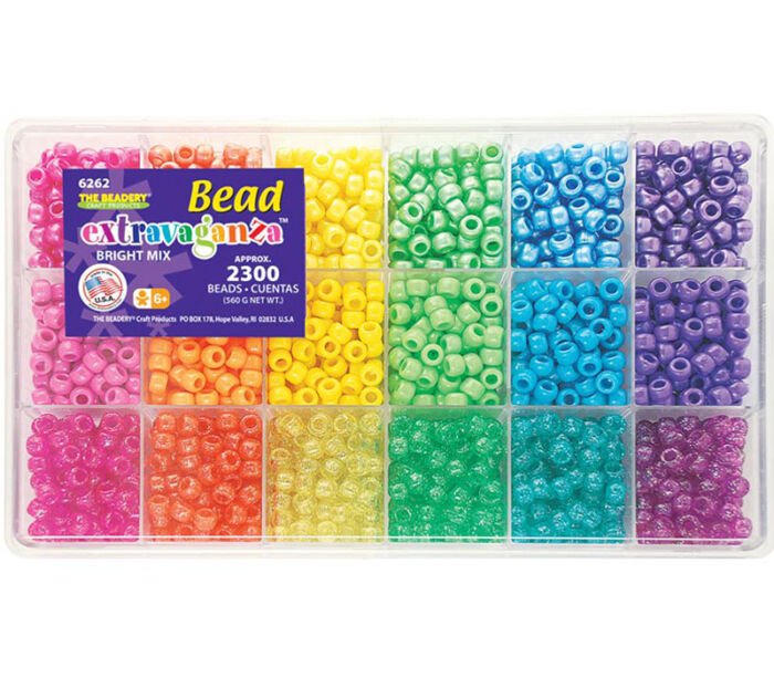 The Beadery Bead Box Kit - Extravaganza Brights Bead