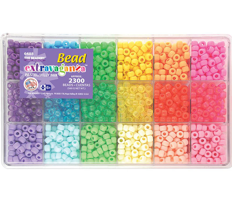 The Beadery Bead Extravaganza Box Soft Pastels