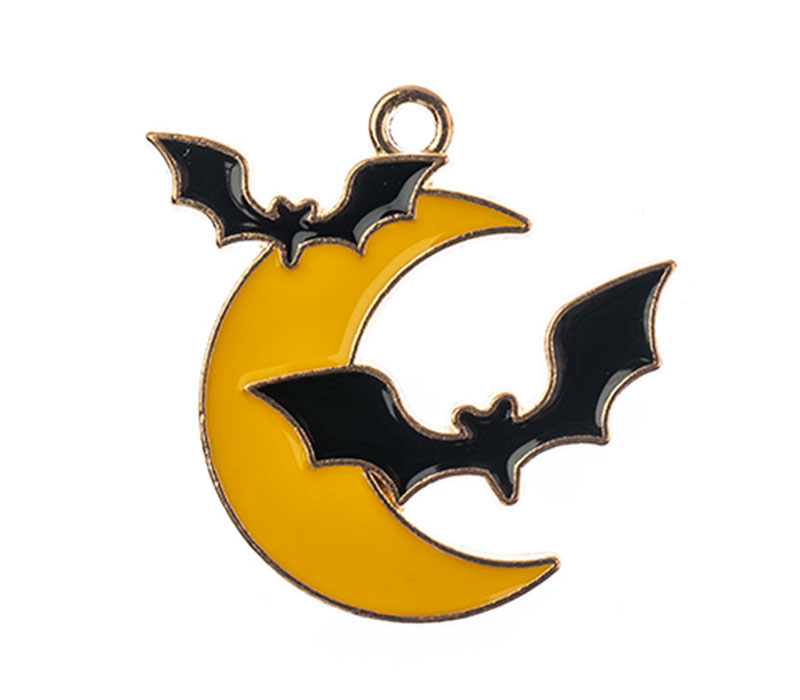 Sweet & Petite Charms Bats and Moon