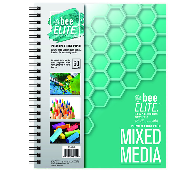 Bee Paper Bee Elite Mixed Media Pad - 9x12